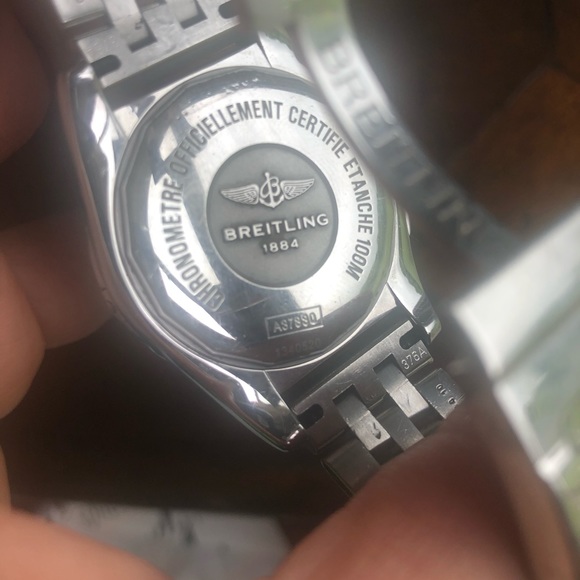 Breitling Galactic 36 MOP Diamond Dial Watch - Picture 6 of 8